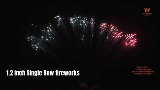 Chinese fabrieksgroothandel 1.2 '' 13 schoten enkele rij S cake vuurwerk