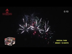 Consumer Cake Fireworks 19 Shots Whistling Class B Fireworks