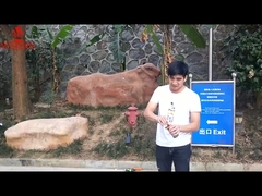 Mandarijn Kleurrijke rookbom 55*150mm Dagfeest Signaal Vuurwerk