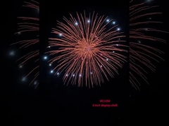Chinese professionele display schelpen vuurwerk pyrotechniek 6 inch display schelpen ballen