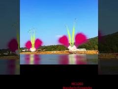 Chinese fabriek Dagtaart vuurwerk Gekleurde rook vuurwerk