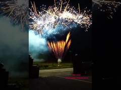 Het openlucht 100 Vuurwerk van de de Pyrotechniek Chinese Grote Cake van het Schotenfestival