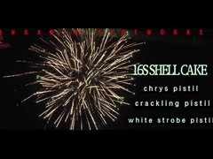 Chinese 16 Shots Big Cake Vuurwerk voor kerstfeest