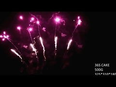 Hoogwaardige 36 Shots 500G Cake Fan Shape Fireworks Groothandel Liuyang Fireworks Uit China