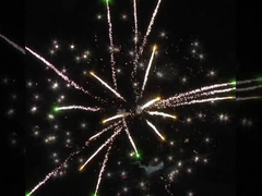 25 foto's Pyrotechnische cake vuurwerk op maat 180x180x225cm