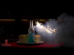 Op en neer vuurwerk Sparkler 10 inch 240mm Mandarijn Pyrotechniek