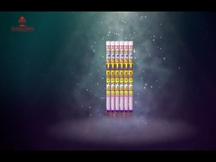 0.039CBM Romeinse Kaars Vuurwerk 1 inch 5 8 Shot Balls Voor Verjaardagsfeest