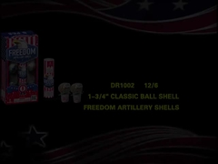 0.063 CBM Canister Artillery Shells Stadion Vuurwerk 1.75 