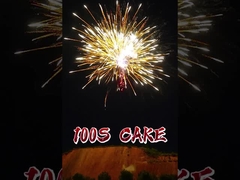Fabriek Groothandel 100 Shots Cake Fireworks Pyrotechniek Met Groot Effect Liuyang 1.4G Cake Fireworks
