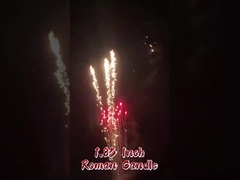 1.85 inch 8 ballen Romeinse kaarsen Vuurwerk Pyrotechniek Professionele 1.3g 8 Shots Romeinse Kaars