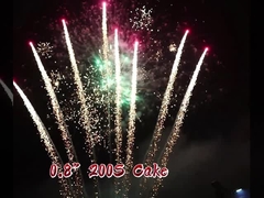 Mandarijn Vuurwerk Chinees 0.8 Inch 200 Schoten Hot Selling Consumenten Cake Vuurwerk Voor Bruiloft