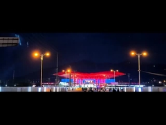 Afsluitingseizoen vuurwerk show