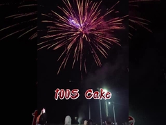 2025 Chinese Fabriek 100 Schoten Papieren Cake Vuurwerk FAFBWL Groothandel Pyrotechniek Nieuw Vuurwerk