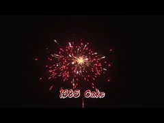 Groothandel Vuurwerk 1 inch 1.2 inch 139 Shots Outdoor Pyro Consumer Cake Vuurwerk met CE-merk