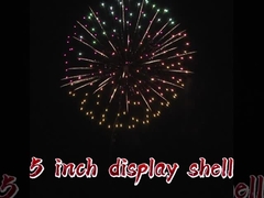 Fabriek 1.3g Professionele Pyrotechniek Ballen Mortier Schelpen Vuurwerk 5 inch Display Schelpen Vuurwerk