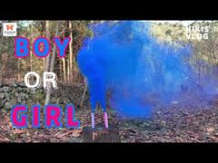 Chinese Fabriek Overdag Bruiloft Handheld Kleur Rook Fakkel Vuurwerk Feest Geslacht Onthulling Rookbommen