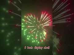 Chinese fabriek 6 inch displayshells Pyrotechniek Artillerie Papieren shell Vuurwerk