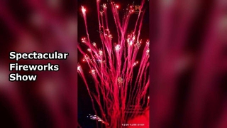 Liuyang Mandarijn Vuurwerk Groothandel Pyrotechniek Rode Wolf huilt 100 Shot Cake Vuurwerk