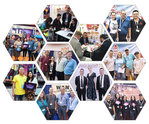 AFSL Customizable 100 Shots Professional Cake Fireworks For Festival Celebration