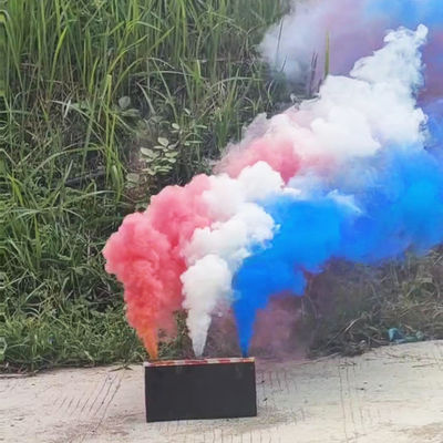 Chinese Color Smoke Daytime Fireworks Three Color Smoke Flare Color Bomb for Sports Meeting Photography