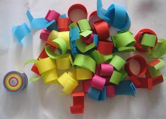 New Year / Party Confetti Cannon 15cm 20cm Logo Customized