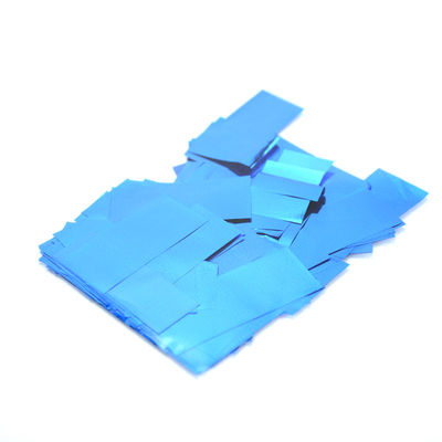 Rectangle Colorful Party Confetti Cannon Metallic For Celebration