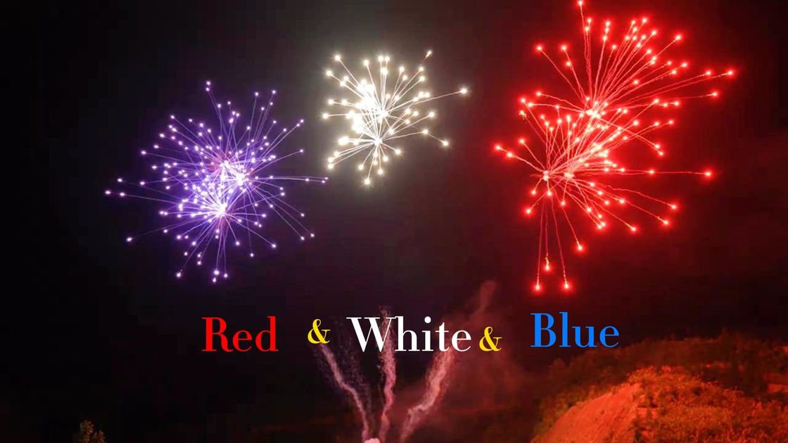 Chinese Liuyang Professional 108 Shots Cake Fireworks 1.4g Un0336