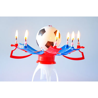 Het aangepaste Materiaal van de de KaarsenParaffine van de Voetbal Muzikale Verjaardag