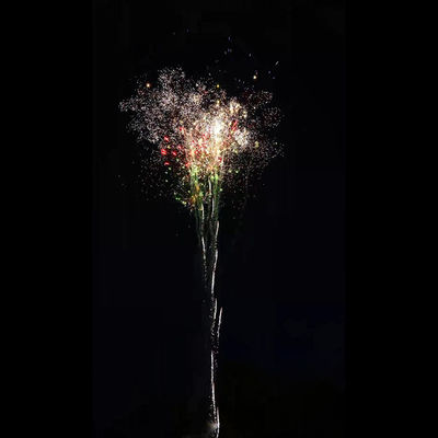 Kerstfeest met vuurwerk