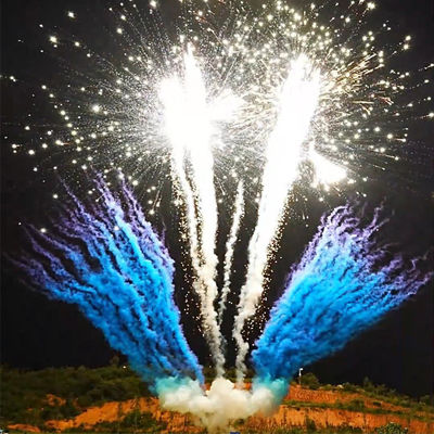 Chinese fabriek kleur rook pyrotechniek groothandel professionele display vuurwerk 1.3g dagtaart vuurwerk