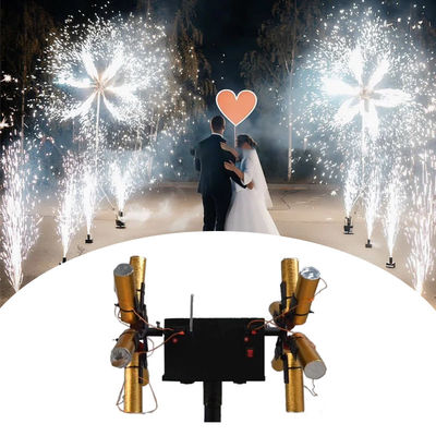 12 Receivers Draadloze afstandsbediening Windmolen Spinning Cold Pryo Fountain Machine Vuurwerk Vuur ontstekingssysteem Voor bruiloft