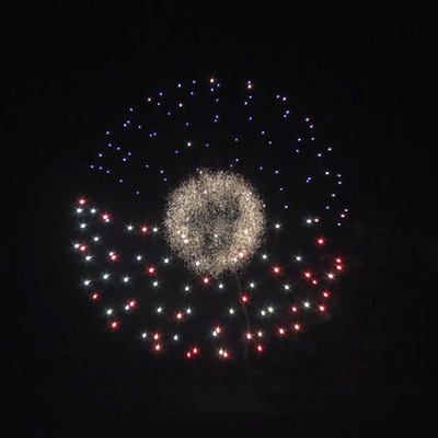 Liuyang Mandarin vuurwerk 1.3g professionele bal pyrotechniek vuurwerk fabriek 6 inch display shells vuurwerk te koop