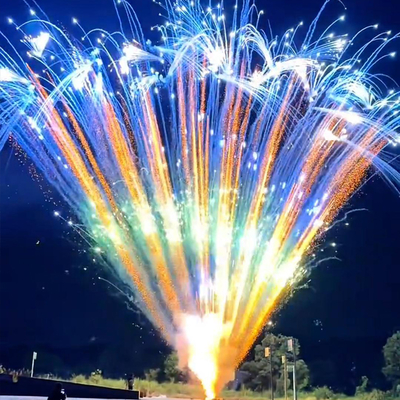 Chinese Groothandel Hoogwaardige Goedkope Prijs 1.4g Cake Vuurwerk Groothandel Outdoor Festival Blauwe Cake Vuurwerk Pyrotechniek