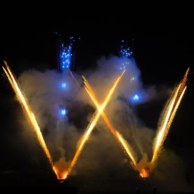 Chinees export vuurwerk professionele pyrotechniek 1,2 inch 108 shots W vorm kerstfeest taart vuurwerk buiten