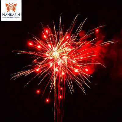 108 Schoten 1.4g UN0336 Vuurwerk Cake met Aanpasbare Effecten voor Buitenshow