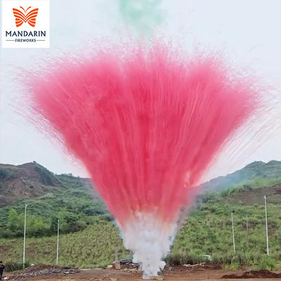 Fabriek 100 Schoten Vuurwerk Batterij Dag Cake Vuurwerk Geen Residu Geen Binnenbuis Kleurrijke Rook Vuurwerk Cake Pyrotechniek