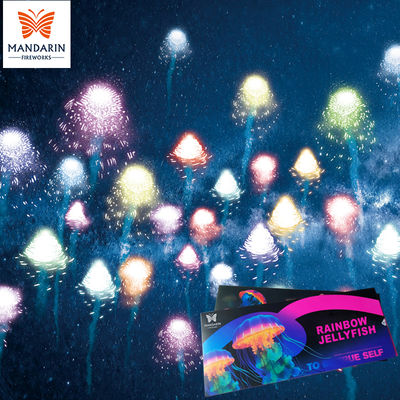 Chinese Liuyang Factory Groothandel Sky Shot Kleurrijke Regenboogkwas Vuurwerk Nieuwheid Vuurwerk Skyshots Vuurwerk Pyrotechniek