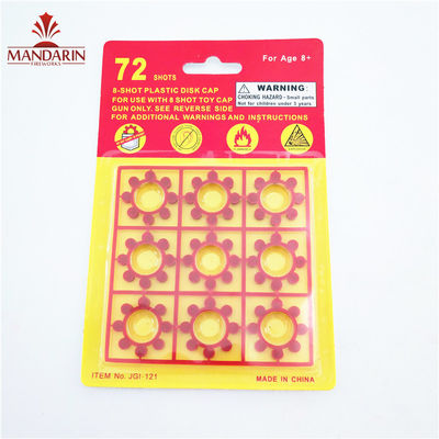 Het Kanonvuurwerk van het nieuwigheidsspeelgoed, 121 Cowboy Cap 8 Schoten Plastic Ring Caps