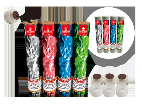 Groothandel Fotografie Huwelijksfeest Kleurrijke rookbom Fontein Vlam Vuurwerk Op maat gemaakte pyrotechniek