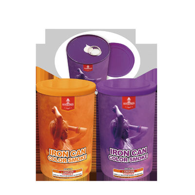 150S ijzeren blikken kleurrijke rook vuurwerk Chinees export rookbommen voor feest en festival