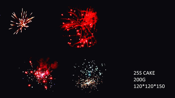 2021 Nieuwe Hoogte - van kwaliteits Chinees 16 Schoten 200g Cakevuurwerk Van de consument voor Vieringspartij