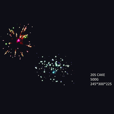 Het Chinese Aangepaste de Uitvoervuurwerk groet Hoogte - kwaliteit 20 de de Brandwerken van de Schotencake