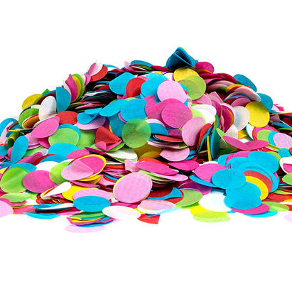 De Confettienkanon van de douaneregenboog voor de Partijdecoratie van het Verjaardagshuwelijk