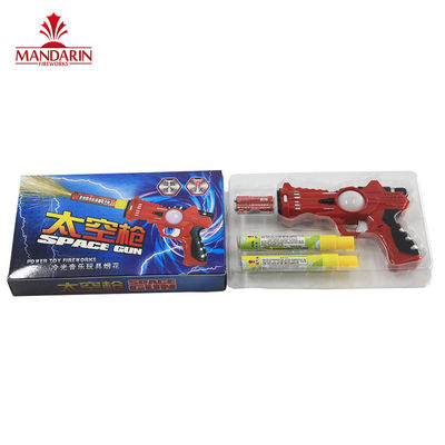 Kinderen Handbediend Kanon Toy Fireworks 0.025CBM Logo Customized