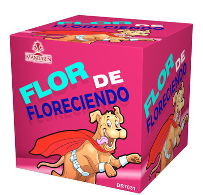 Ground Bloom Flower Firework / 1.4g Un0336 Fireworks For Party Wedding