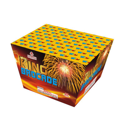 25 Schoten van de de Ventilatorvorm van 500 Gramcakevuurwerk Van de consument de Begroetingspyrotechniek