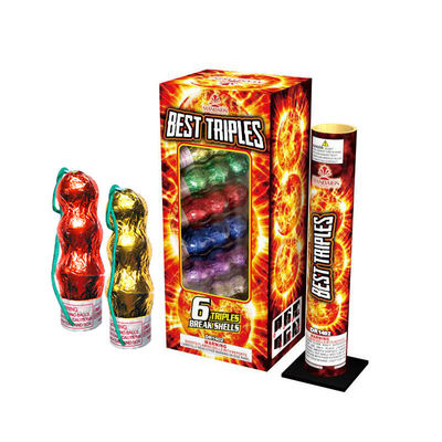 De Artilleriegranaten van de Liuyangbus/Drievoudig Shells van de Onderbrekingsbus Vuurwerk voor Festival