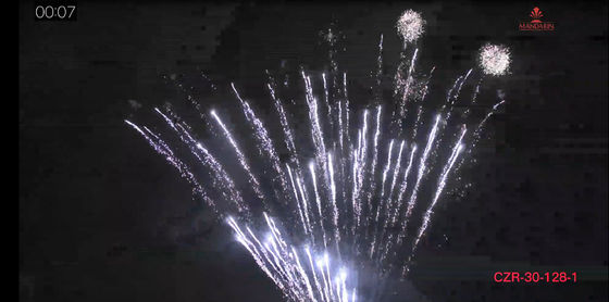 Professionele Mandarin 128 Schoten de Goedkeuring van Pyrotechniekce Van de consument