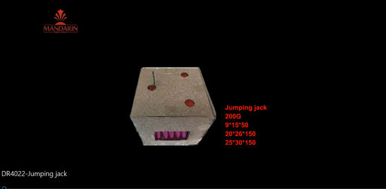 1.4G UN006 200 gram Consument Cake Vuurwerk voor Kerstfeest met aangepaste effecten