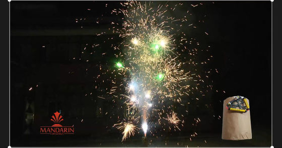 Chinese Pyrotechniek om Roterend Fonteinvuurwerk